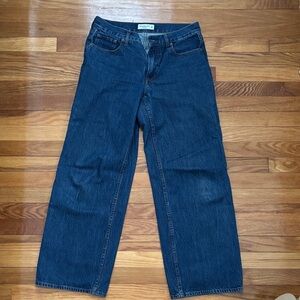 Abercrombie & Fitch Relaxed Dark Blue Jeans